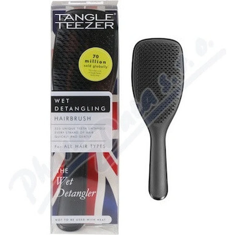 Tangle Teezer® Large Wet Detangler Black Gloss 1x1 шт, расческа для волос: цены и характеристики