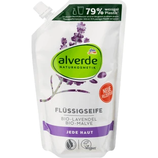 Рідке мило Alverde Naturkosmetik Лаванда, рефіл, 500 мл