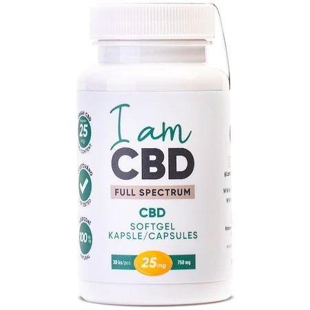 Я CBD повного спектру CBD 750 мг 30 капсул: ціни та характеристики