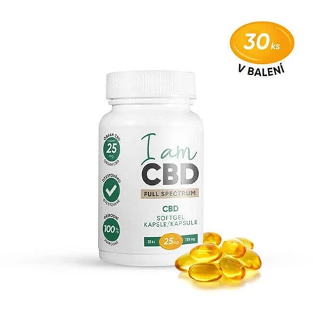 Я CBD повного спектру CBD 750 мг 30 капсул: ціни та характеристики