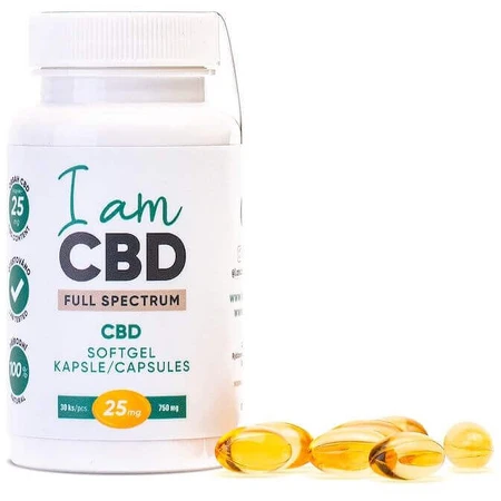Я CBD повного спектру CBD 750 мг 30 капсул: ціни та характеристики