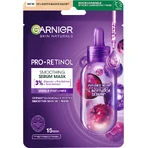 Garnier Skin Naturals Про-ретинолова розгладжуюча текстильна маска з сироваткою 22 г: ціни та характеристики