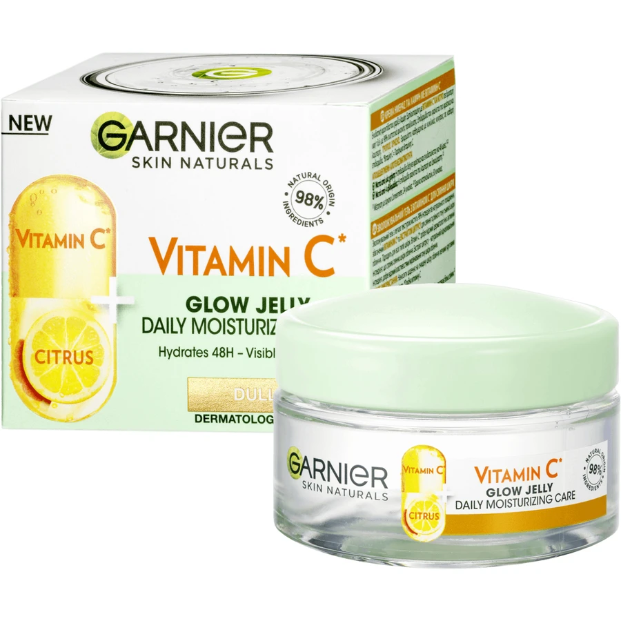Garnier Skin Naturals Щоденний освітлювальний догляд з вітаміном С 50 мл: ціни та характеристики