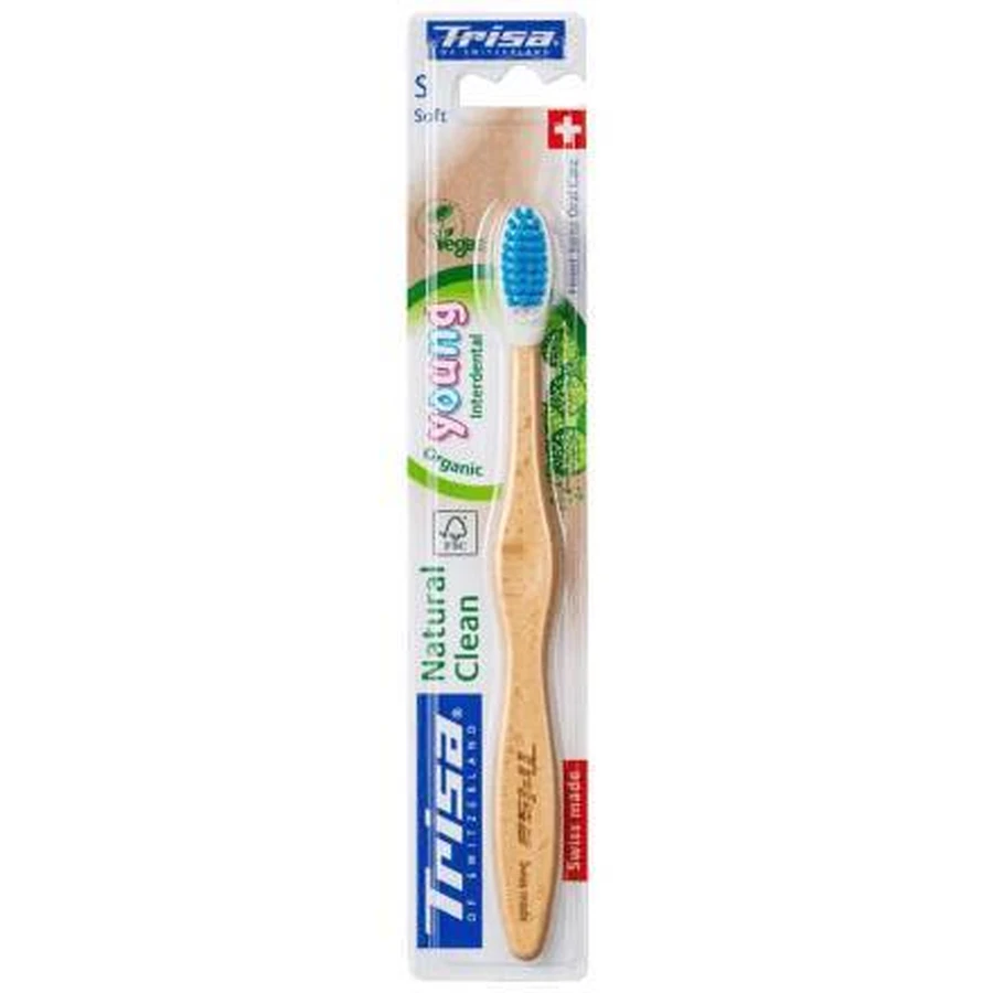 TRISA Зубная щетка Clean Young, 1 шт.: цены и характеристики