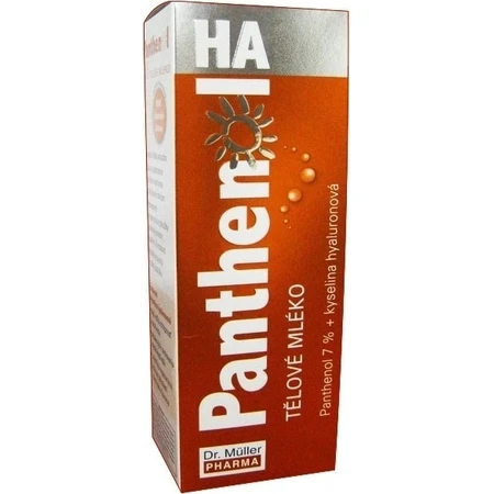 Dr. Müller PANTHENOL BODY MILK 1×200 мл, лосьйон для тіла: ціни та характеристики