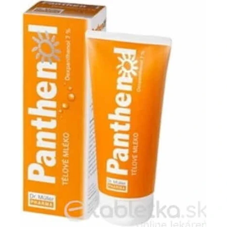 Dr. Müller PANTHENOL BODY MILK 1×200 мл, лосьйон для тіла: ціни та характеристики