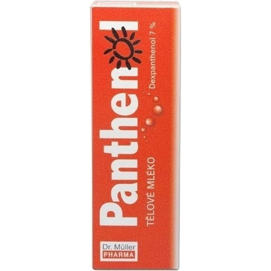 Dr. Müller PANTHENOL BODY MILK 1×200 мл, лосьйон для тіла: ціни та характеристики