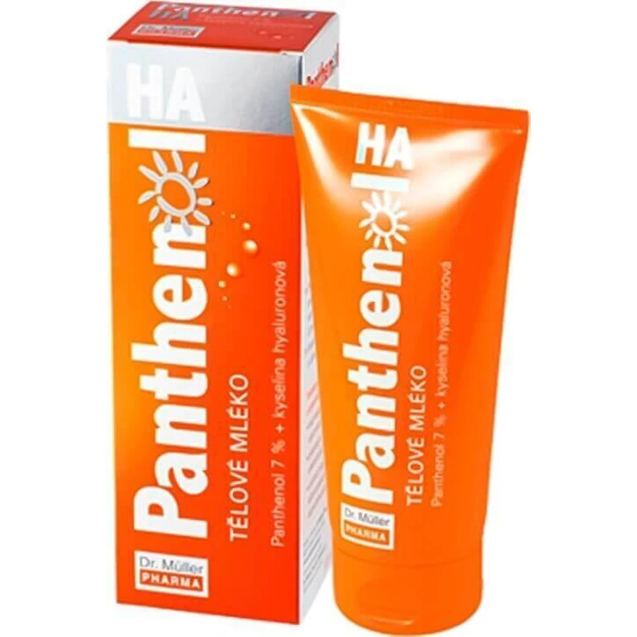 Dr. Müller PANTHENOL BODY MILK 1×200 мл, лосьйон для тіла: ціни та характеристики