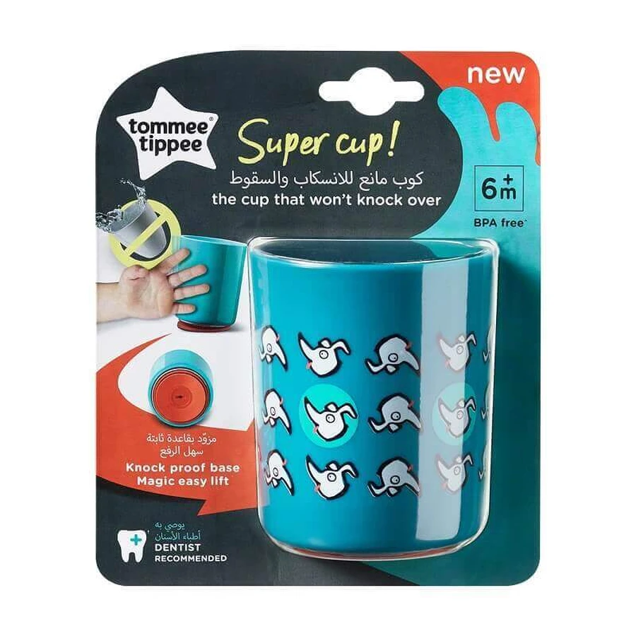 Кружка Tommee Tippee No Knock Small, зелені цуценята, 190 мл, Tommee Tippee: ціни та характеристики