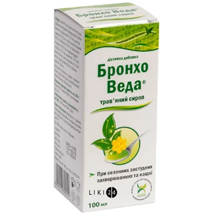 Бронхо веда сироп от кашля с медом фл. 100 мл