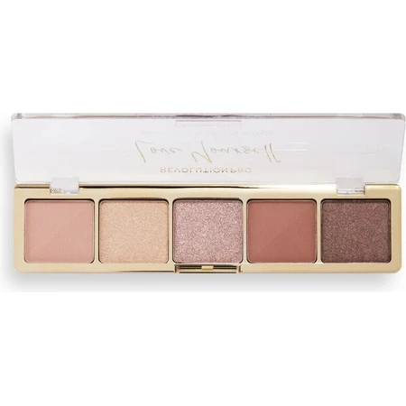 Revolution PRO, Glam Palette Love Yourself Soft Pink, палетка тіней для повік 1×5,50 г, палетка тіней для повік: ціни та характеристики