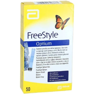Тест-полоски Abbott FreeStyle Optium 50 шт.