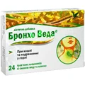 Бронхо Веда травяные леденцы со вкусом меда и лимона леденцы №24