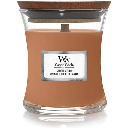 WoodWick Medium Candle Santal Myrrh Myrrh 1×275 г, ароматична свічка: ціни та характеристики