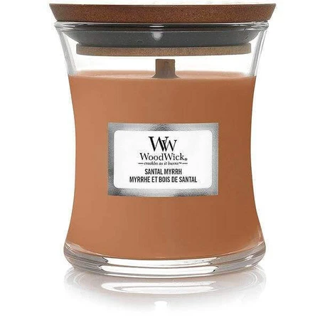WoodWick Medium Candle Santal Myrrh Myrrh 1×275 г, ароматична свічка: ціни та характеристики