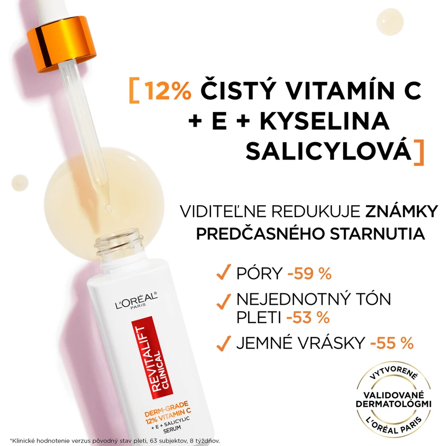 L'Oréal Paris Ревіталіфт Клінічна сироватка з чистим вітаміном С 30 мл: ціни та характеристики