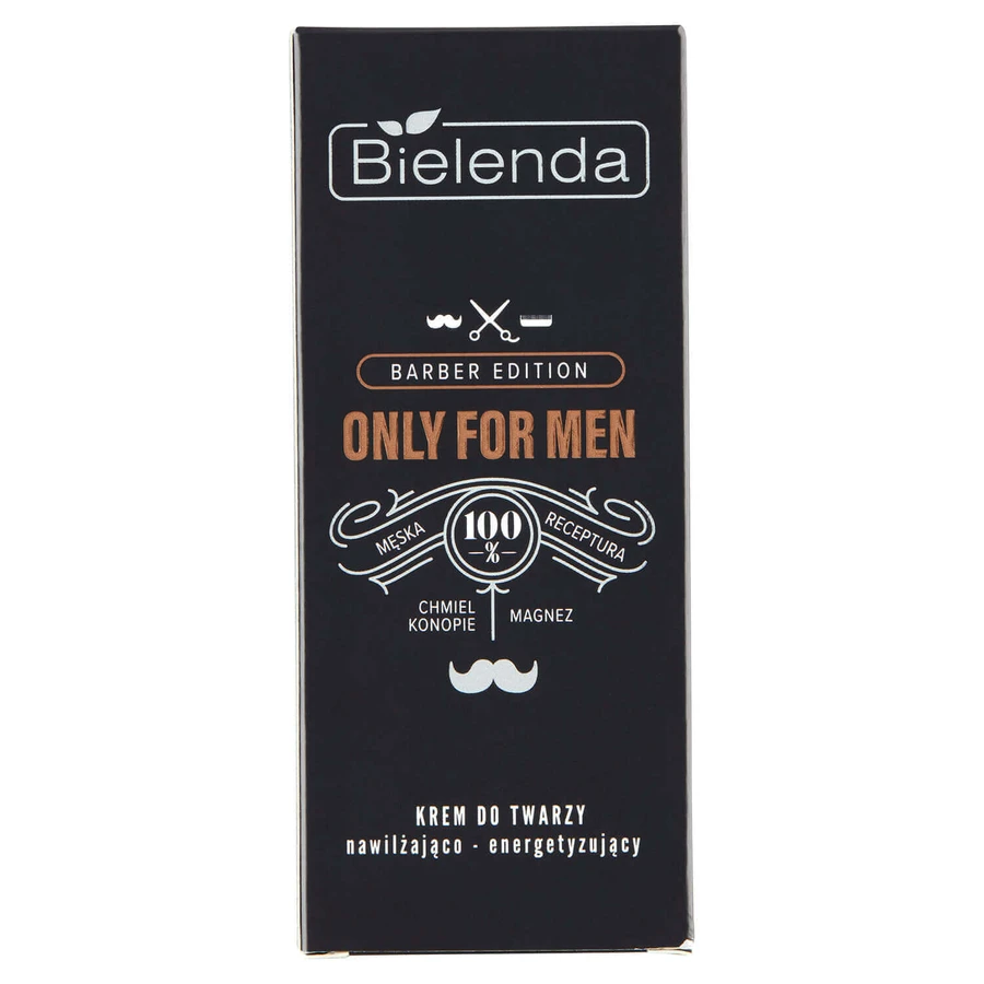 Зволожуючий та живильний крем для чоловіків Bielenda Only For Men, 50 мл: ціни та характеристики