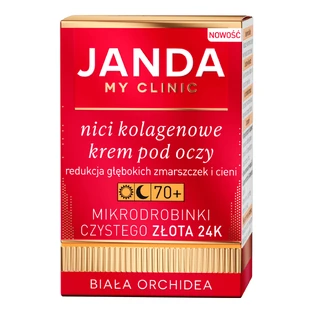 Колагенові нитки Janda Крем для повік 70+, 15 мл