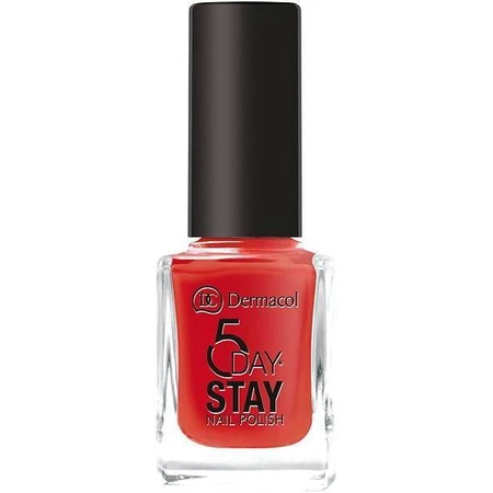 Dermacol Long Lasting Nail Lacquer 5 Days Stay .21 Monroe Red 1×11 мл, лак для ногтей: цены и характеристики