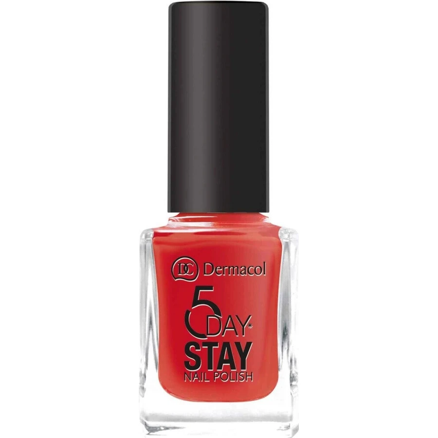 Dermacol Long Lasting Nail Lacquer 5 Days Stay .21 Monroe Red 1×11 мл, лак для ногтей: цены и характеристики