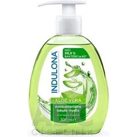 INDULONA Антибактериальное жидкое мыло ALOE VERA 1х300 мл, мыло: цены и характеристики