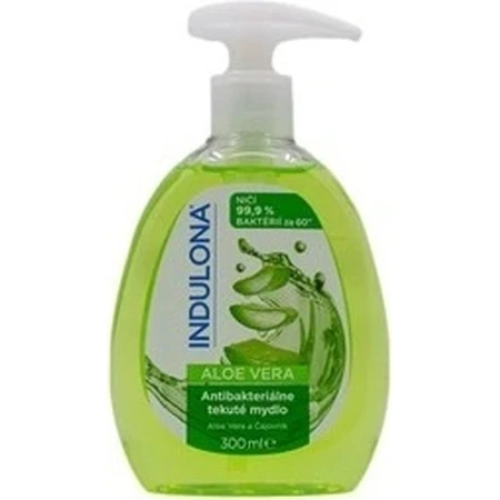 INDULONA Антибактериальное жидкое мыло ALOE VERA 1х300 мл, мыло: цены и характеристики