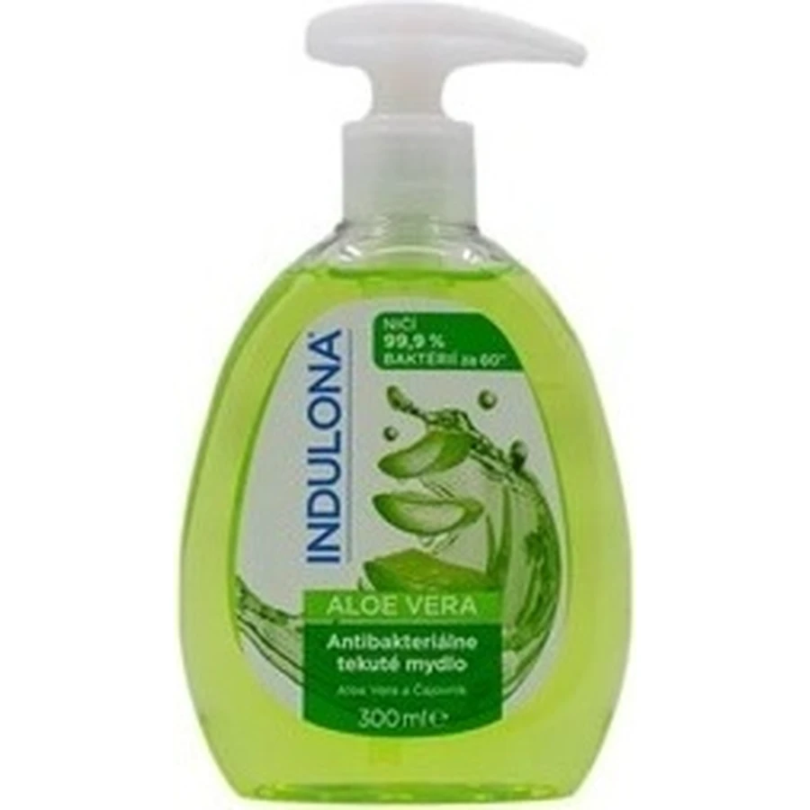 INDULONA Антибактериальное жидкое мыло ALOE VERA 1х300 мл, мыло: цены и характеристики