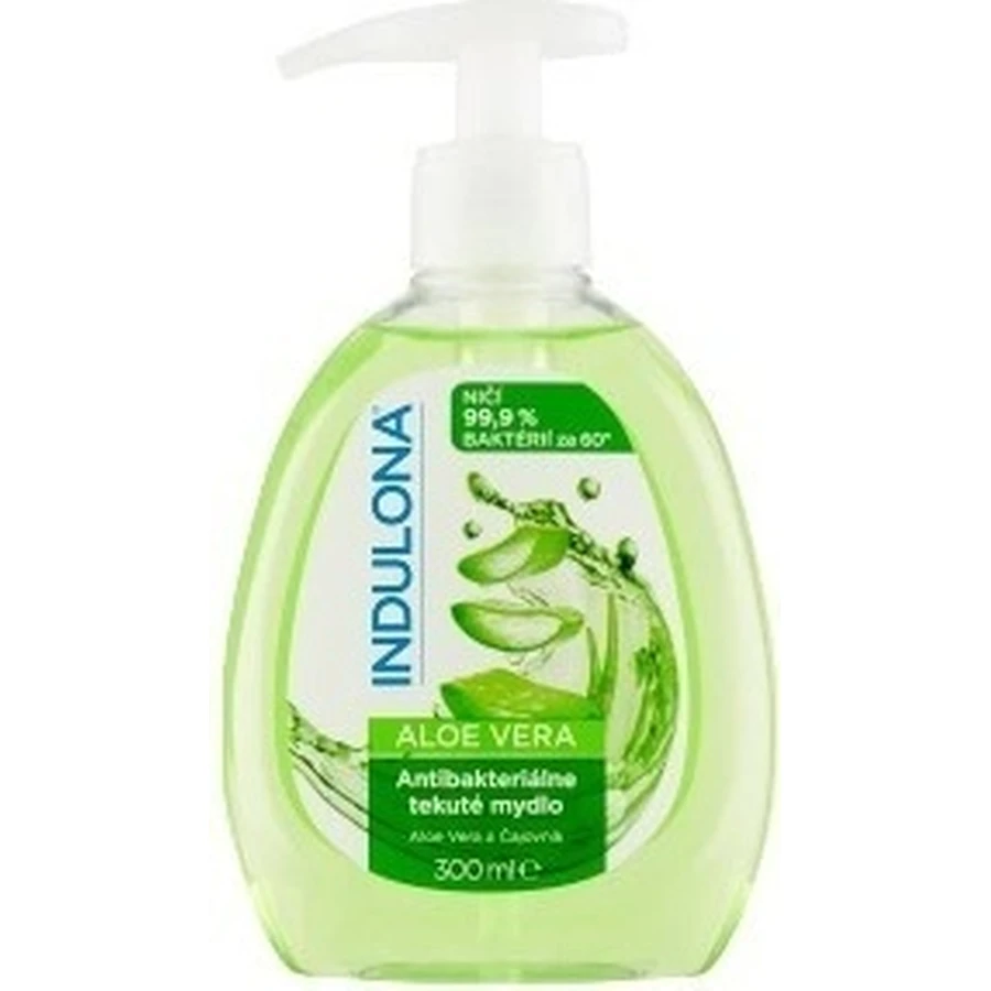 INDULONA Антибактериальное жидкое мыло ALOE VERA 1х300 мл, мыло: цены и характеристики