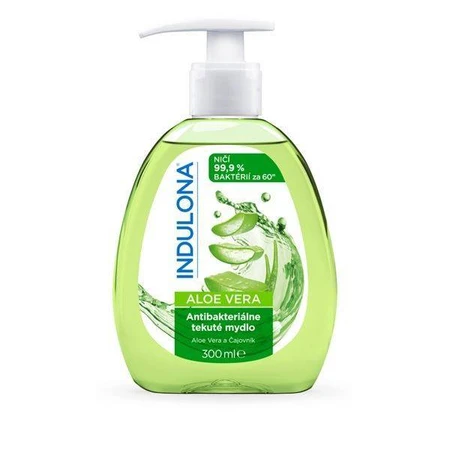 INDULONA Антибактериальное жидкое мыло ALOE VERA 1х300 мл, мыло: цены и характеристики