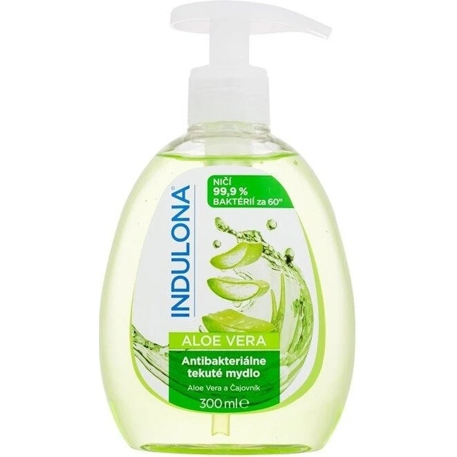 INDULONA Антибактериальное жидкое мыло ALOE VERA 1х300 мл, мыло: цены и характеристики