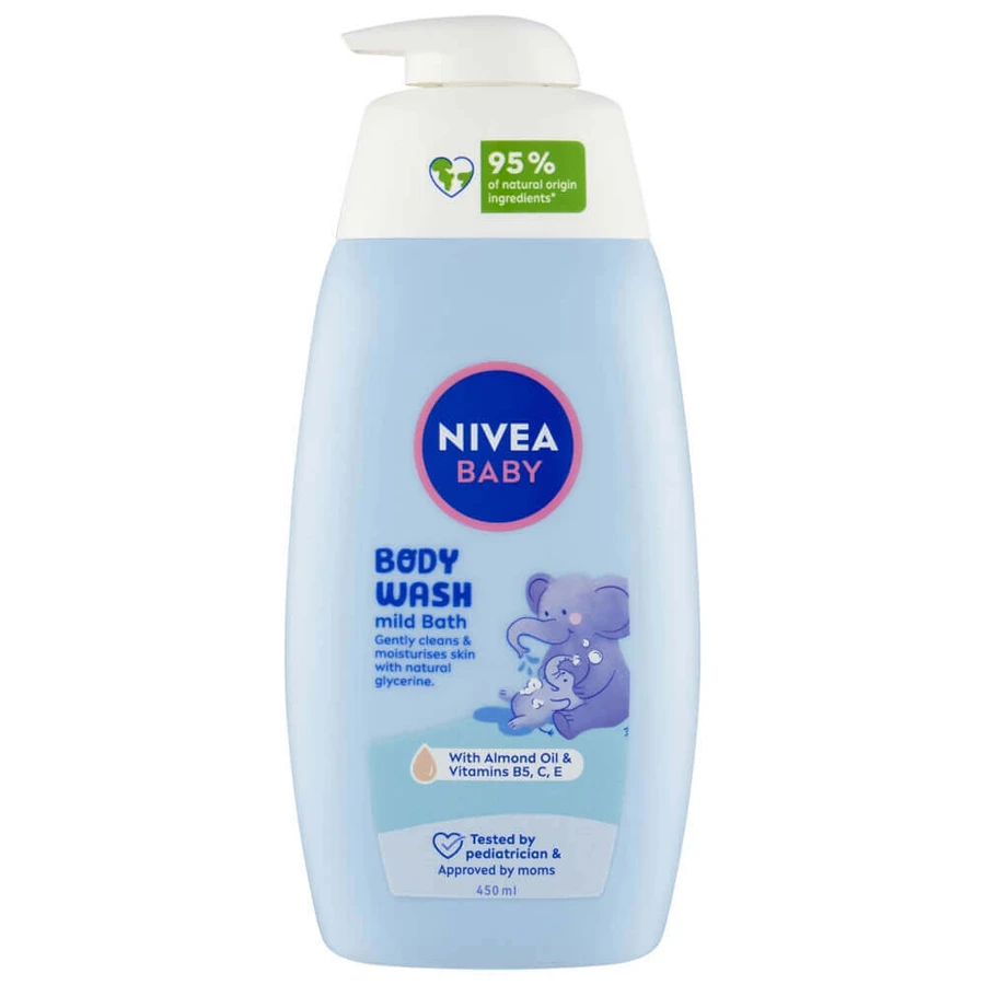 М'який гель для душу для немовлят, 450 мл, Nivea: ціни та характеристики