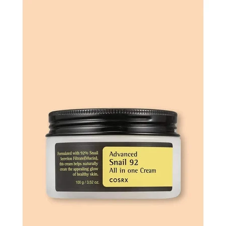 COSRX Advanced Snail 92 All In One Cream 1×100 г, зволожуючий крем: ціни та характеристики