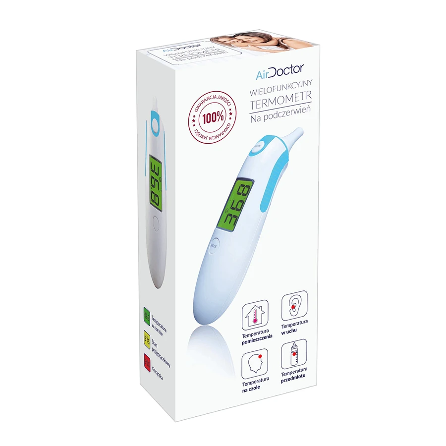 AirDoctor KFT-22M, многофункциональный инфракрасный термометр: цены и характеристики