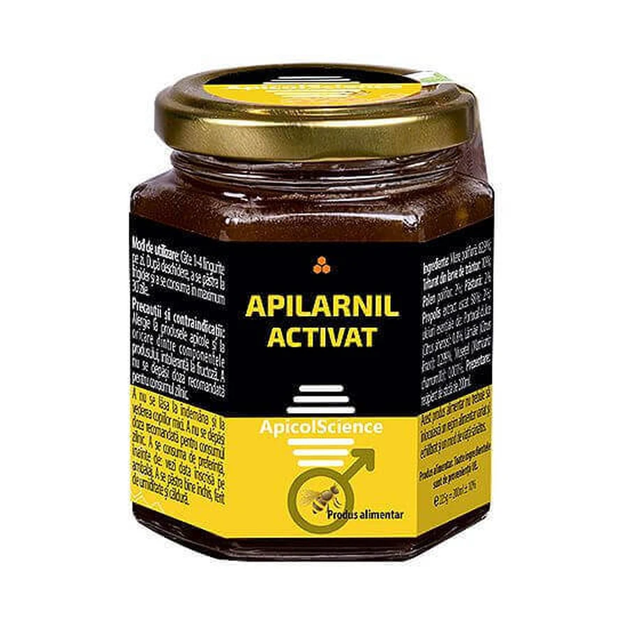 Активированный апиларнил, 225 г, ApicolScience: цены и характеристики