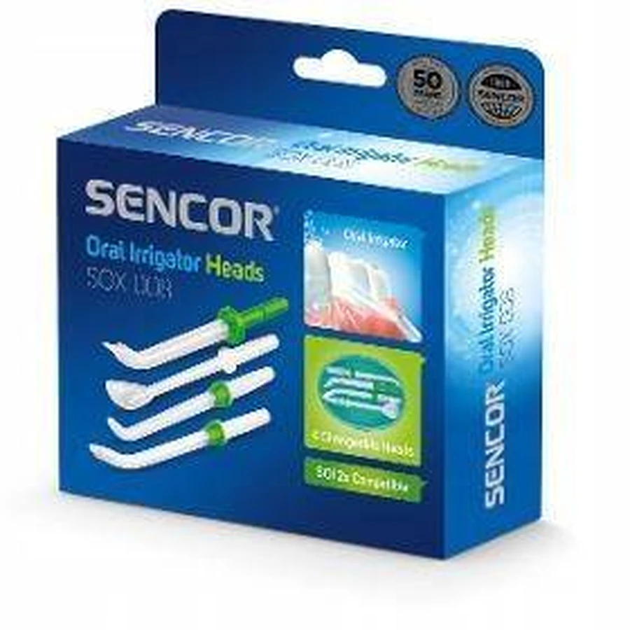SENCOR SOX 008 Насадки для ротового душа SOI 1×22 шт, сменные насадки для ротового душа: цены и характеристики