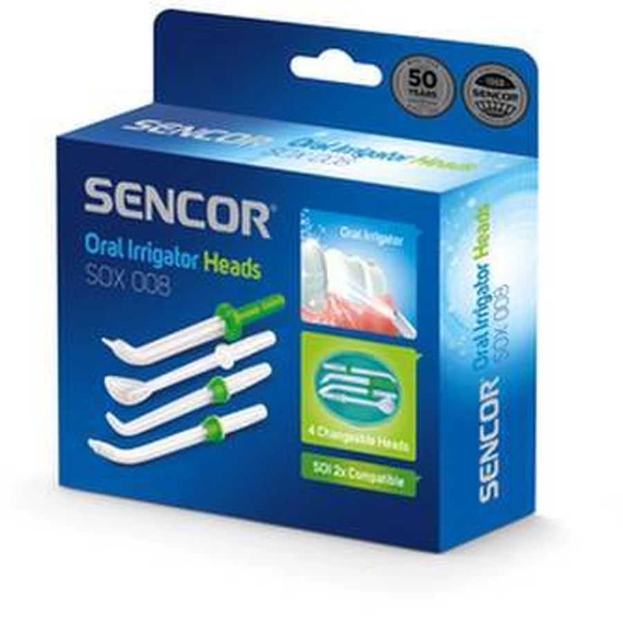 SENCOR SOX 008 Насадки для ротового душа SOI 1×22 шт, сменные насадки для ротового душа: цены и характеристики