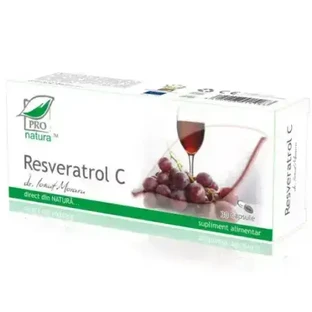 Ресвератрол С, 30 капсул, Pro Natura