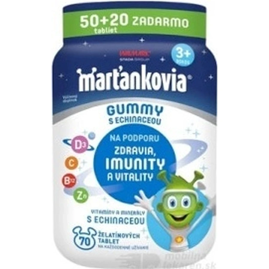 Маранкия Гумми с эхинацеей 50+20тбл. 1×50тбл+20тбл, пищевая добавка: цены и характеристики