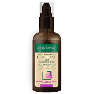Мультипептидная уплотняющая сыворотка для волос Expert Treatment, 100 мл, Gerovital