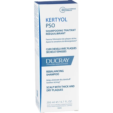 Ducray Kertyol PSO Repairing ampoule восстановление баланса волосяного стержня при псориазе 200 мл: цены и характеристики