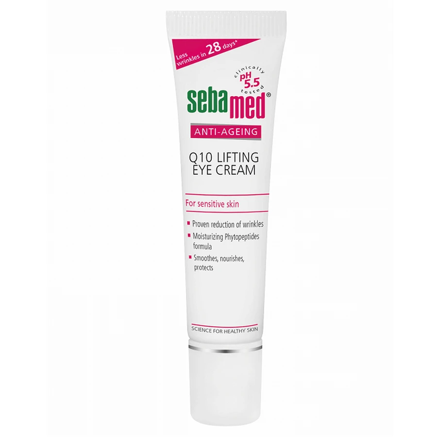 Дерматологический крем для контура глаз с Q10 Anti-Ageing, 15 мл, Sebamed: цены и характеристики