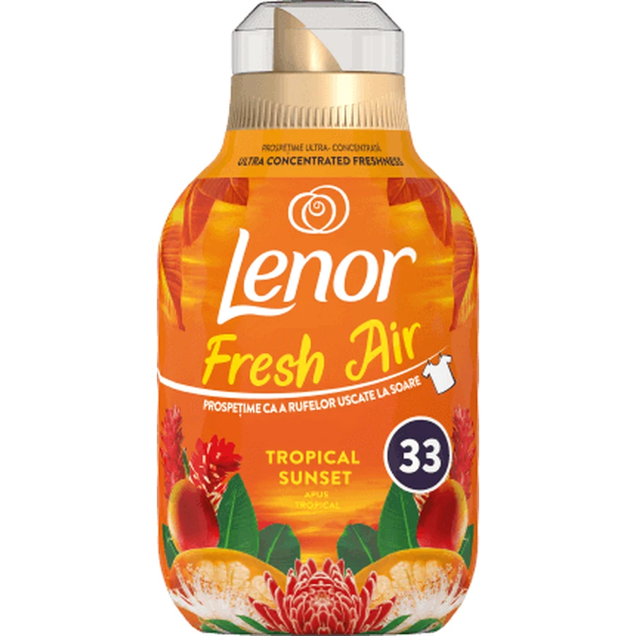 Lenor Tropical Sunset Тропический закат Кондиционер 33 splri, 462 мл: цены и характеристики