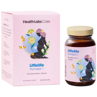 Вітамінно-мінеральний комплекс Health Labs LittleMe Trimester 1, 60 капсул