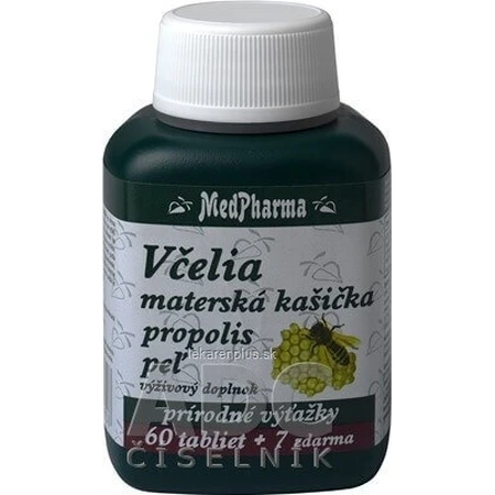 MedPharma VELIA MAT. КАЙКА + ПРОПОЛІС + ПЕ 1×67 тбл, VELIA MAT. КАЙКА + ПРОПОЛІС + ПЄ: ціни та характеристики