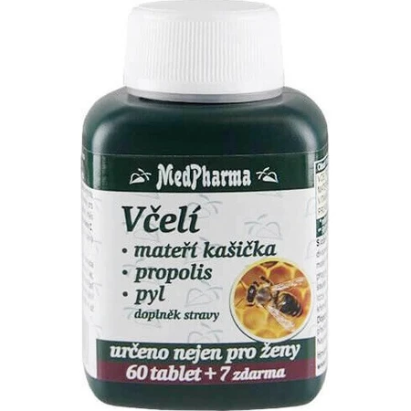 MedPharma VELIA MAT. КАЙКА + ПРОПОЛІС + ПЕ 1×67 тбл, VELIA MAT. КАЙКА + ПРОПОЛІС + ПЄ: ціни та характеристики