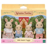 Набор из 4 фигурок молочных зайчиков Milk Sylvanian Families, +3 года, Эпоха