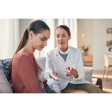 Philips Avent Молокоотсос для грудного молока ручной + VIA 180 мл: цены и характеристики