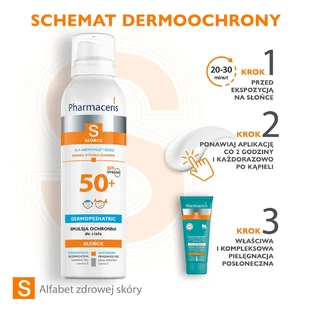 Pharmaceris S, Защитная эмульсия для младенцев и детей SPF 50+, 150 мл
