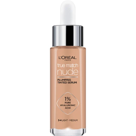 L'Oréal Paris True Match Nude Сыворотка для макияжа 3-4 Светлый средний 30 мл: цены и характеристики