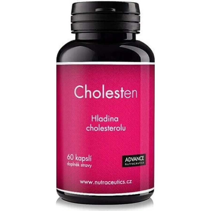 Cholesten 60 cps - Холестерин 1×60 cps, дієтична добавка для підтримки рівня холестерину: ціни та характеристики